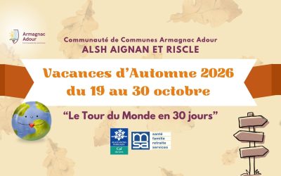 Programme des vacances d&rsquo;Automne 2026 – Accueil de Loisirs