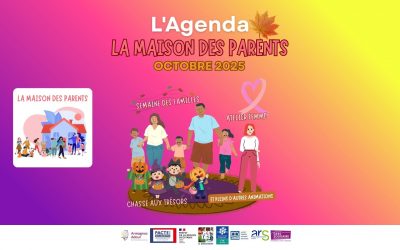 Agenda d’octobre – Maison des Parents