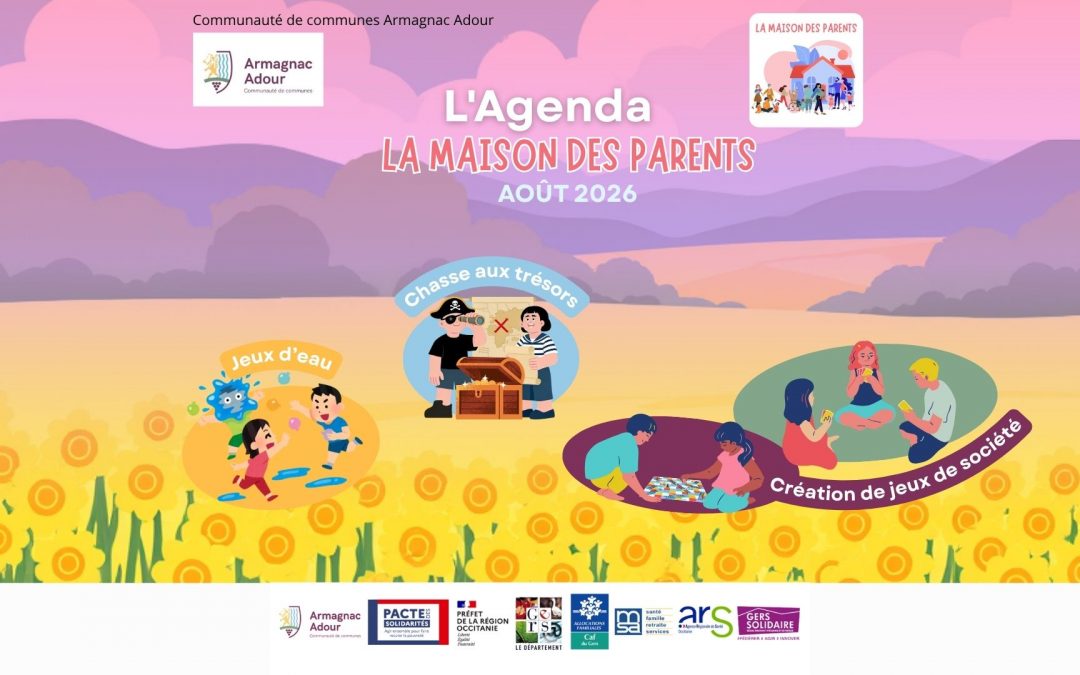 Agenda d&rsquo;août – Maison des Parents