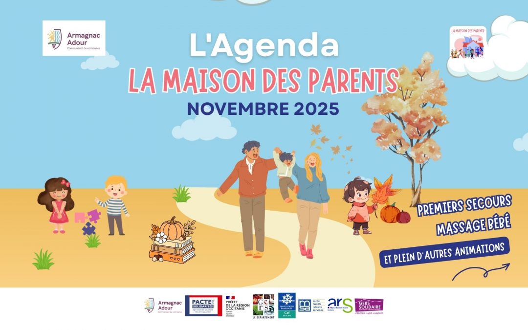 Agenda de novembre – Maison des Parents