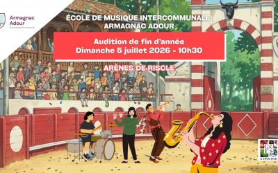 Audition de fin d&rsquo;année 2026 – École de Musique Intercommunale Armagnac Adour