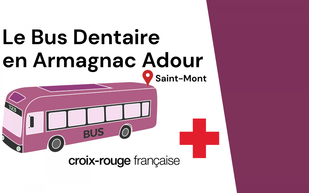 Le bus dentaire arrive à Saint-Mont