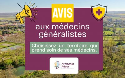 Devenez médecin généraliste en Armagnac Adour