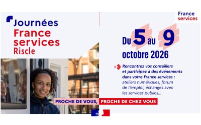 Journées FRANCE SERVICES : 5 au 9 octobre 2026