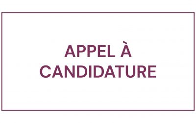 Avis d&rsquo;appel à candidature