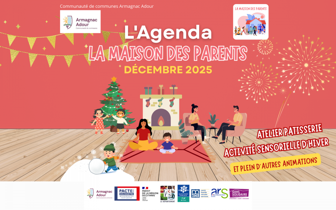 Agenda de décembre – Maison des Parents