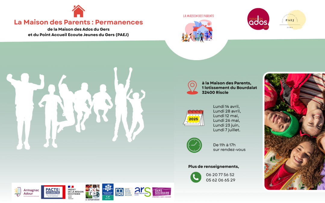 Permanences PAEJ à la Maison des Parents