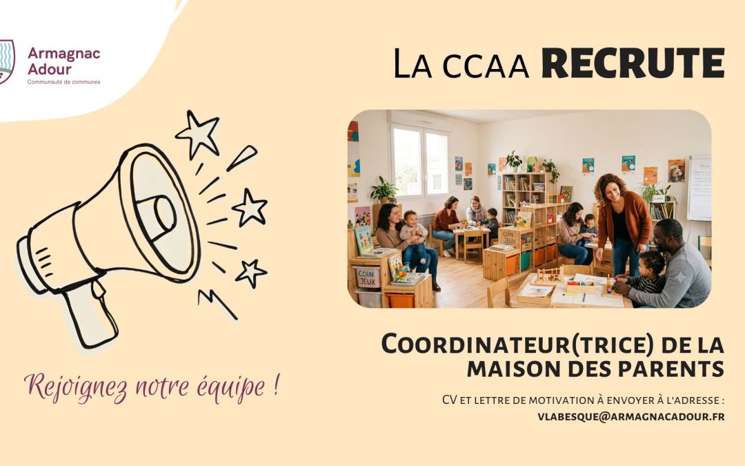 Offre d’emploi – Coordinateur à la Maison des Parents