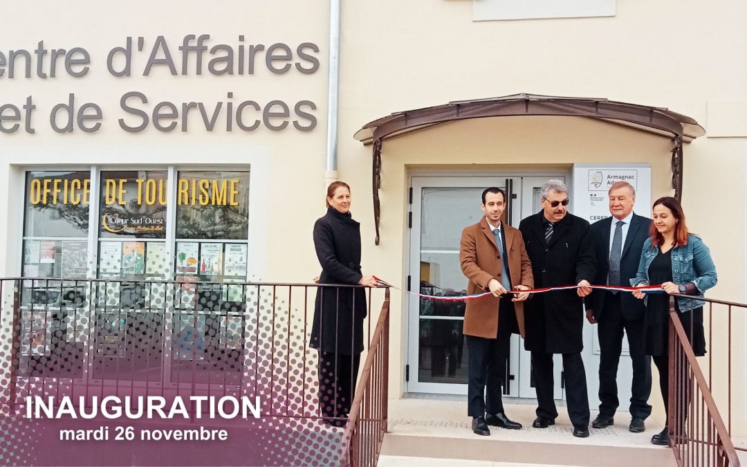 CCAA : Inauguration du Centre d’Affaires et de Services